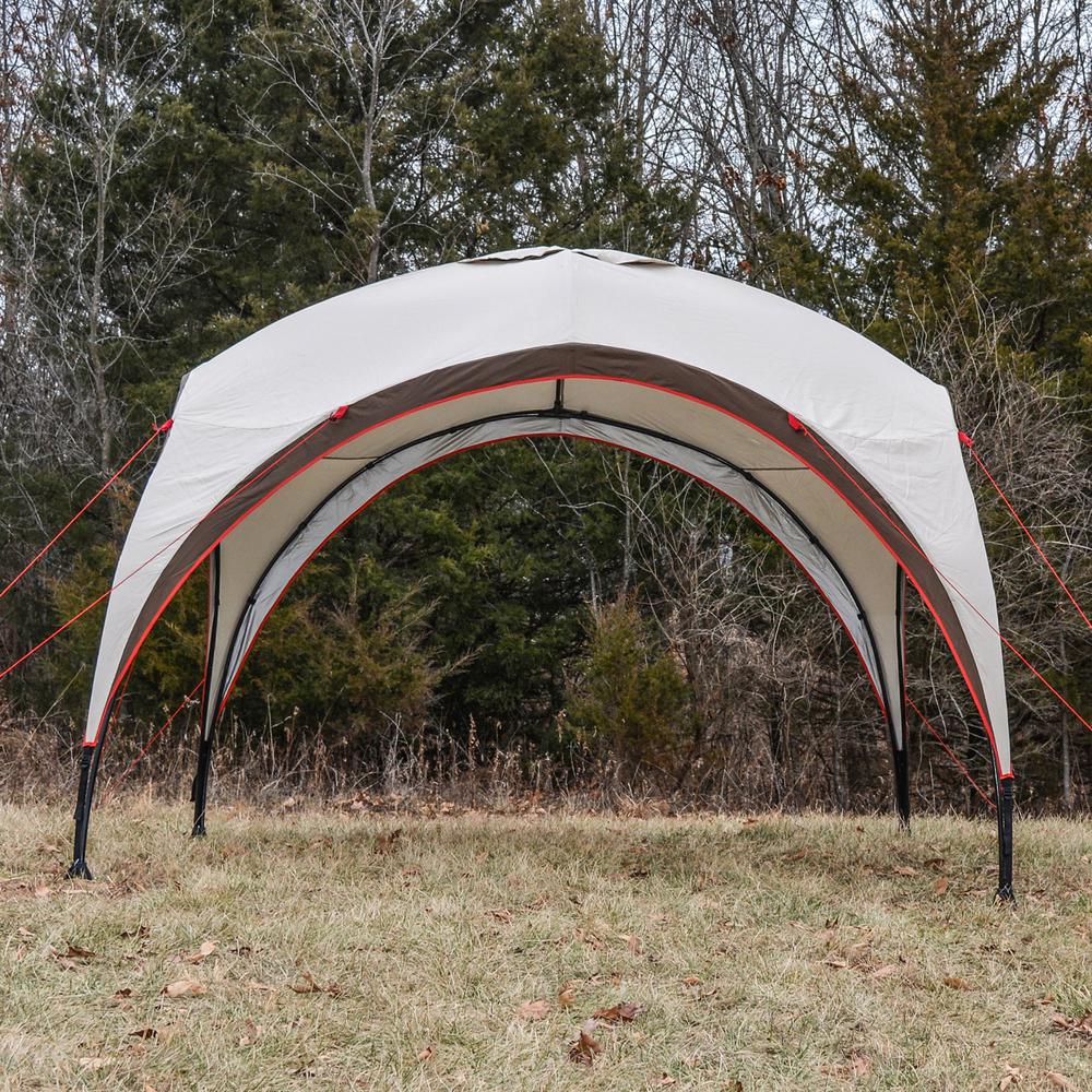 9.5 ft. x 9.5 ft. Pop-Up Canopy Picnic Shelter. Picture 2