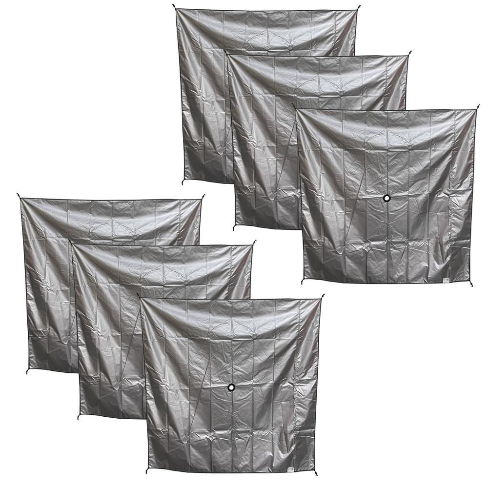 Solid Side Pieces for Screened Pop Up Shade Tent - 6 Sections. Picture 1