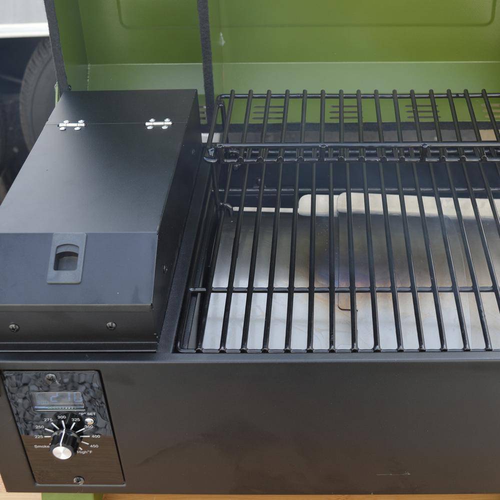 Portable Electric Start Wood Pellet Grill. Picture 4