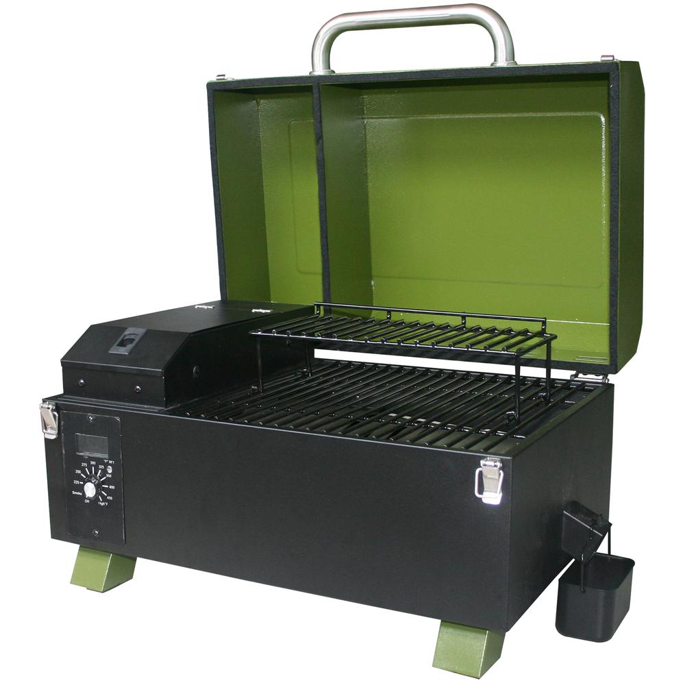 Portable Electric Start Wood Pellet Grill. Picture 1