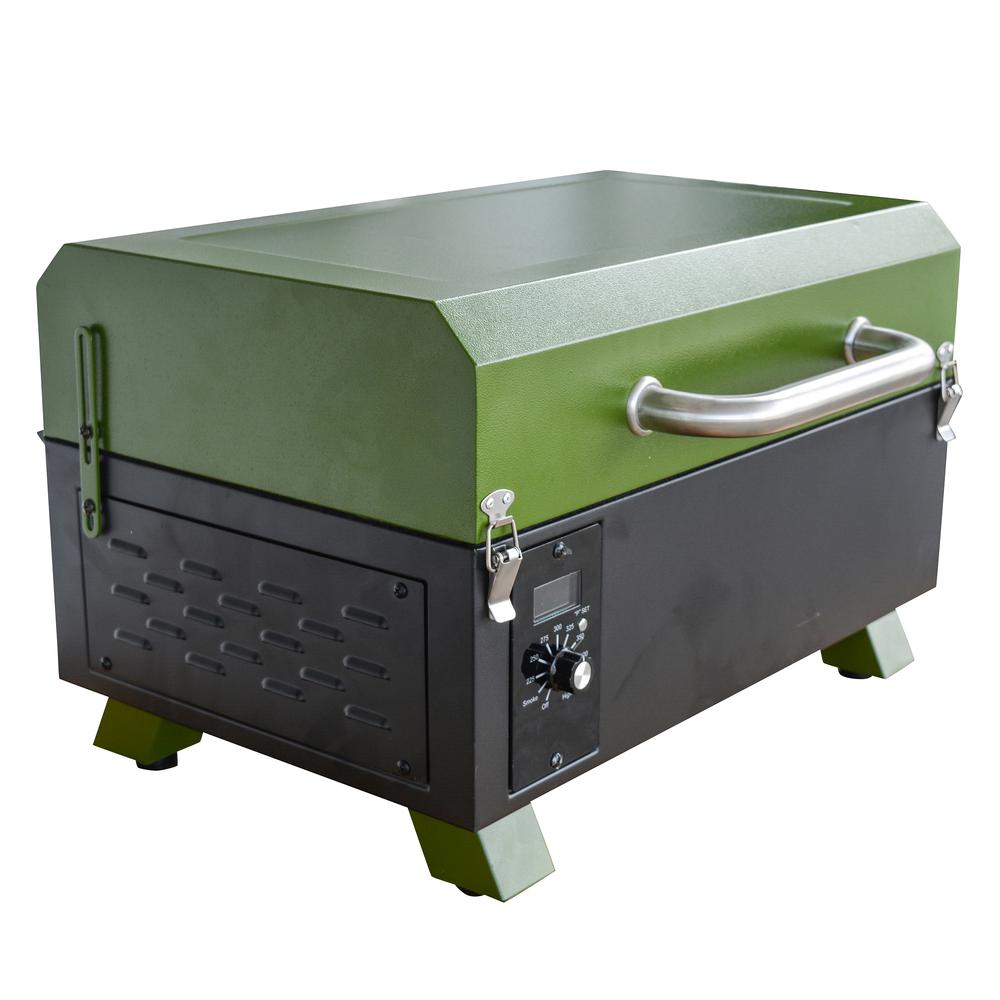 Portable Electric Start Wood Pellet Grill. Picture 8