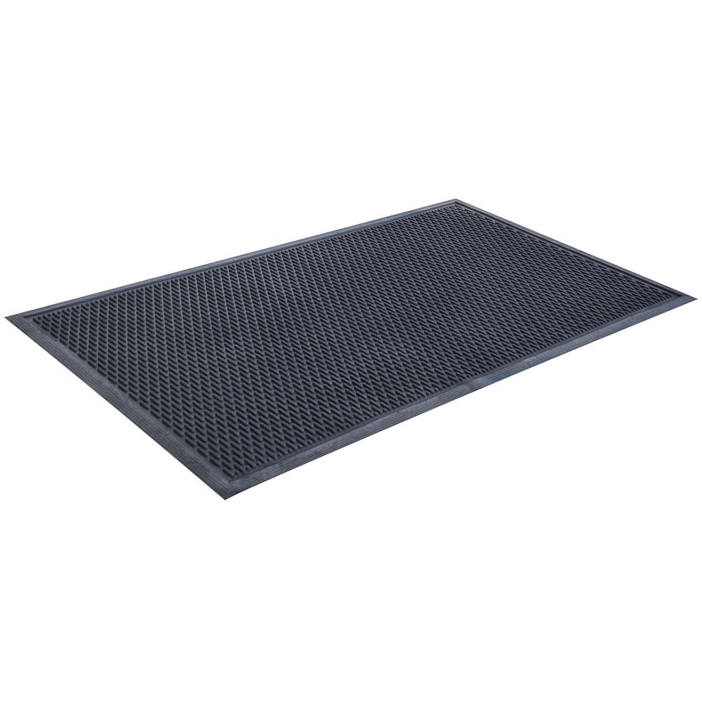 3 x 5 Foot Commercial Slotted Scraper Rubber Mat. Picture 2