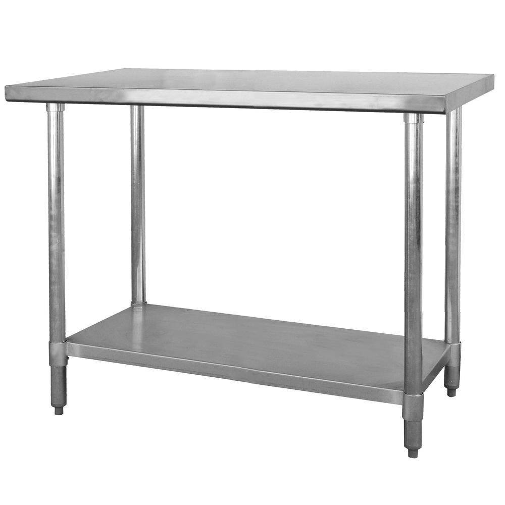 Stainless Steel Work Station with 48 inch Workbench Table. Picture 3