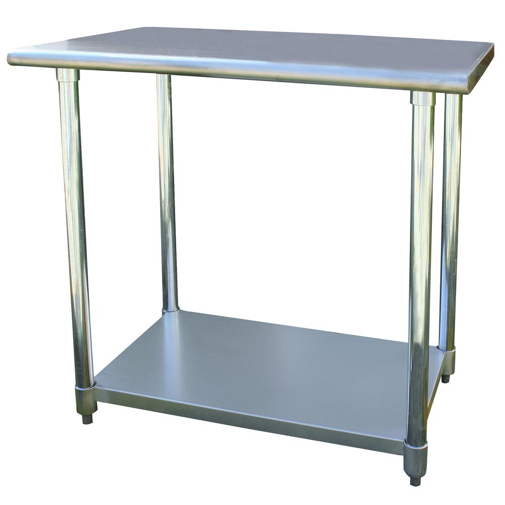 Stainless Steel Work Table 24 x 36 Inches. Picture 1