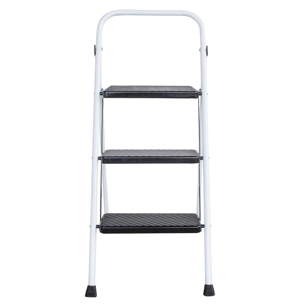 Three Step Folding Utility Step Ladder. Picture 1