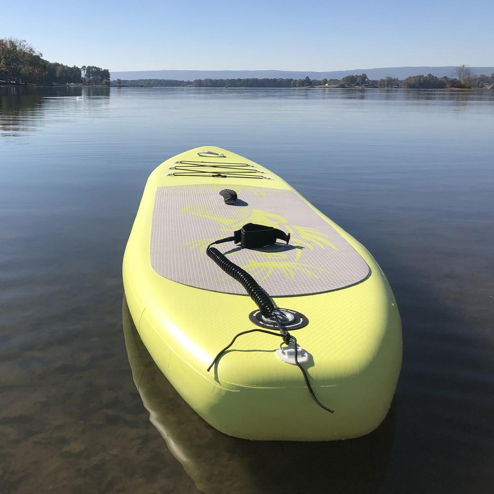 Inflatable Stand-Up Paddle Board with Water Resistant Wireless Speaker. Picture 2