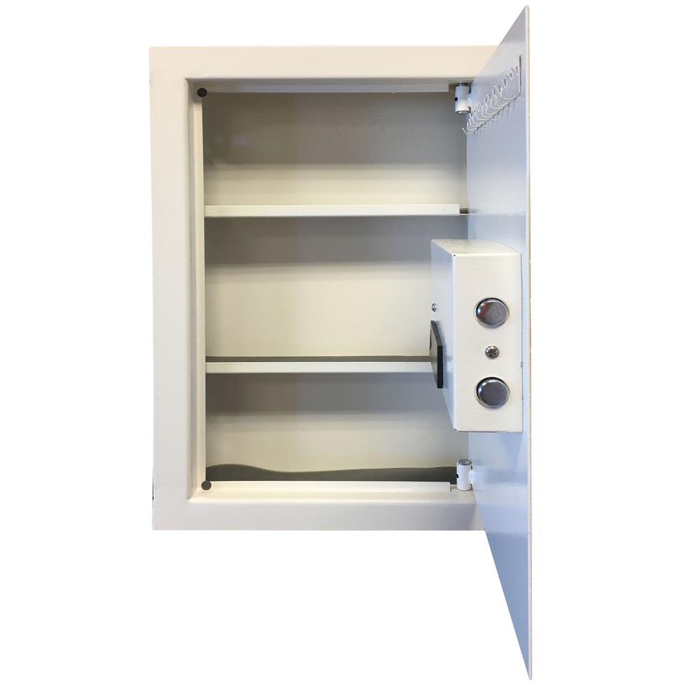 Wall Safe with Electronic Lock - Beige. Picture 4