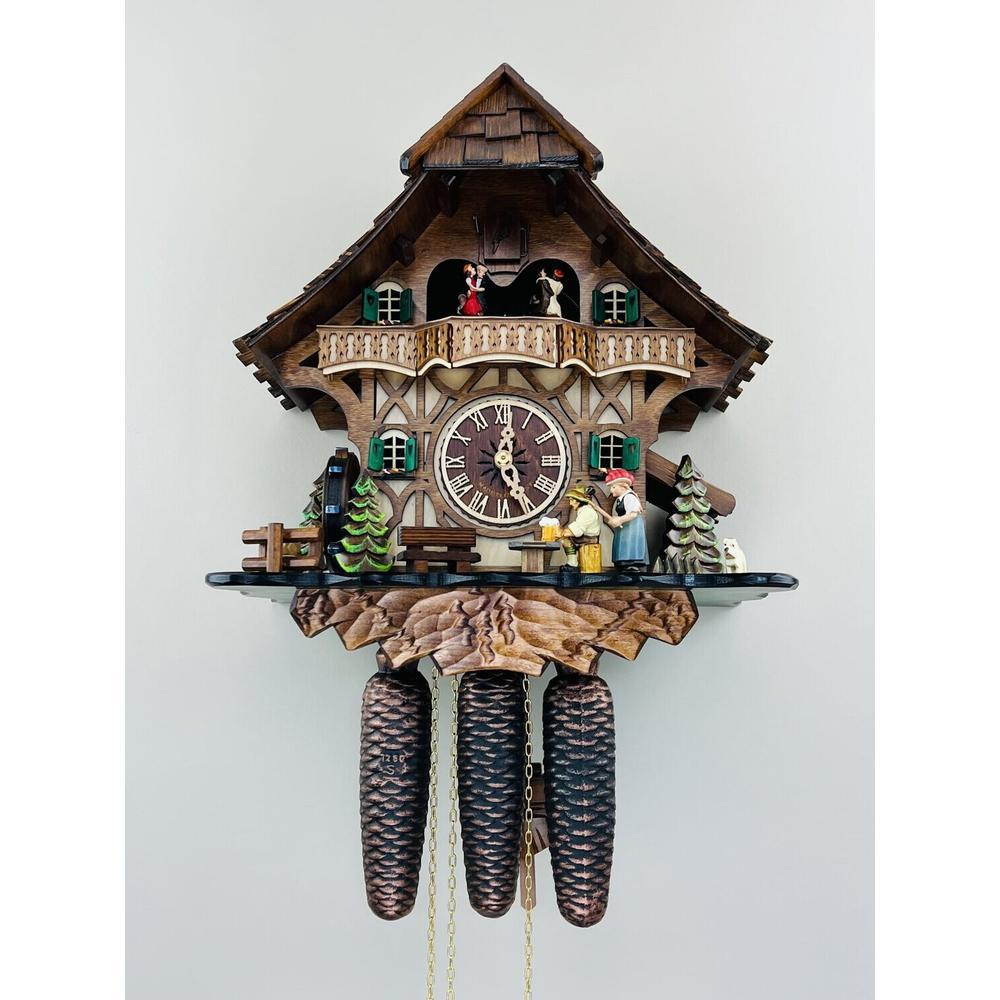 Eight Day Musical Cuckoo Clock - The Noodle Bruiser. Picture 1
