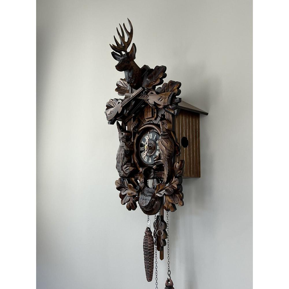 One Day Hunter's Cuckoo Clock. Picture 4