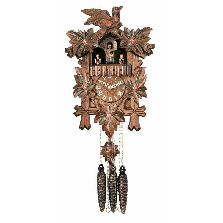 One Day Musical Cuckoo Clock with Dancers. Picture 12