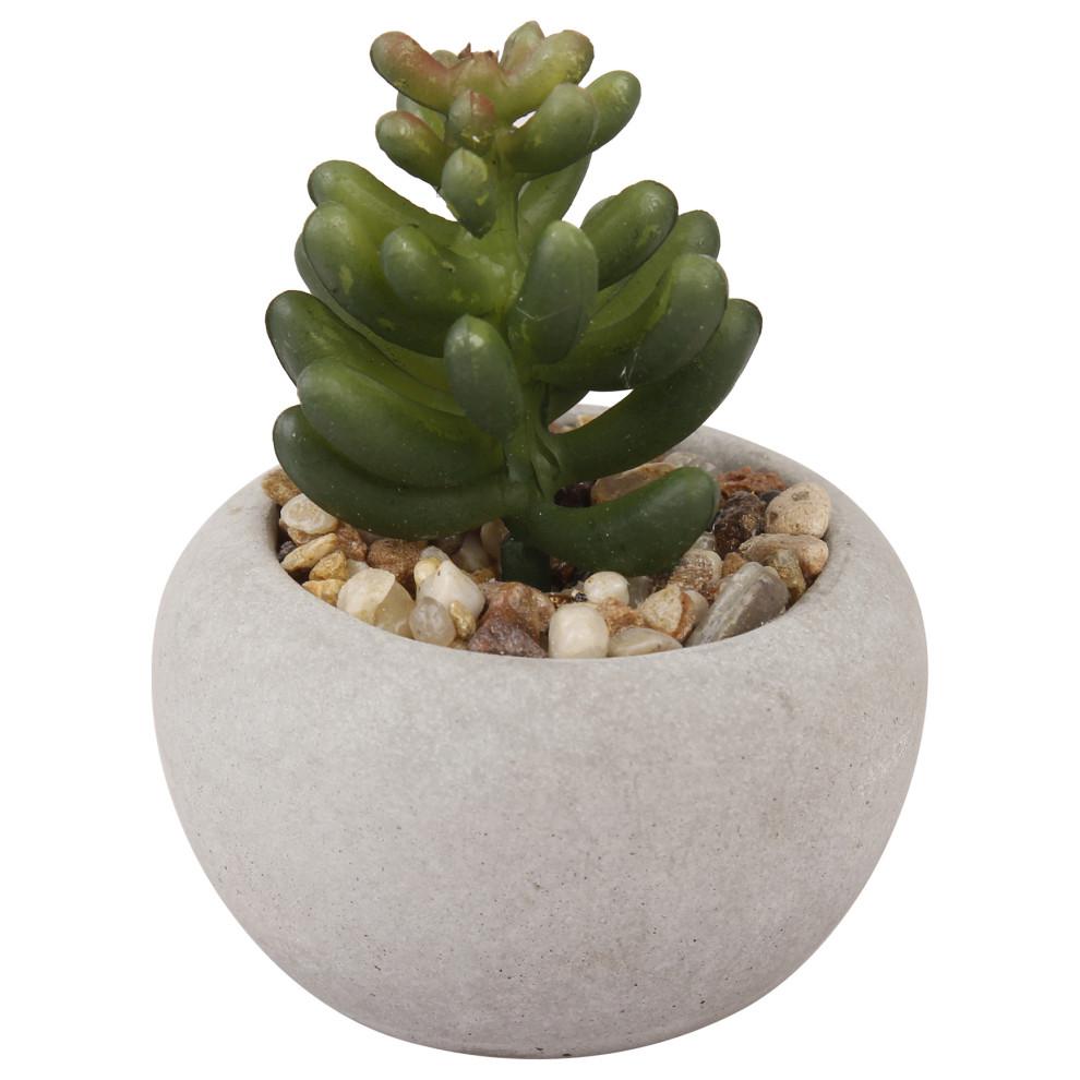 Artificial Mini Potted Succulents Set of 4. Picture 3