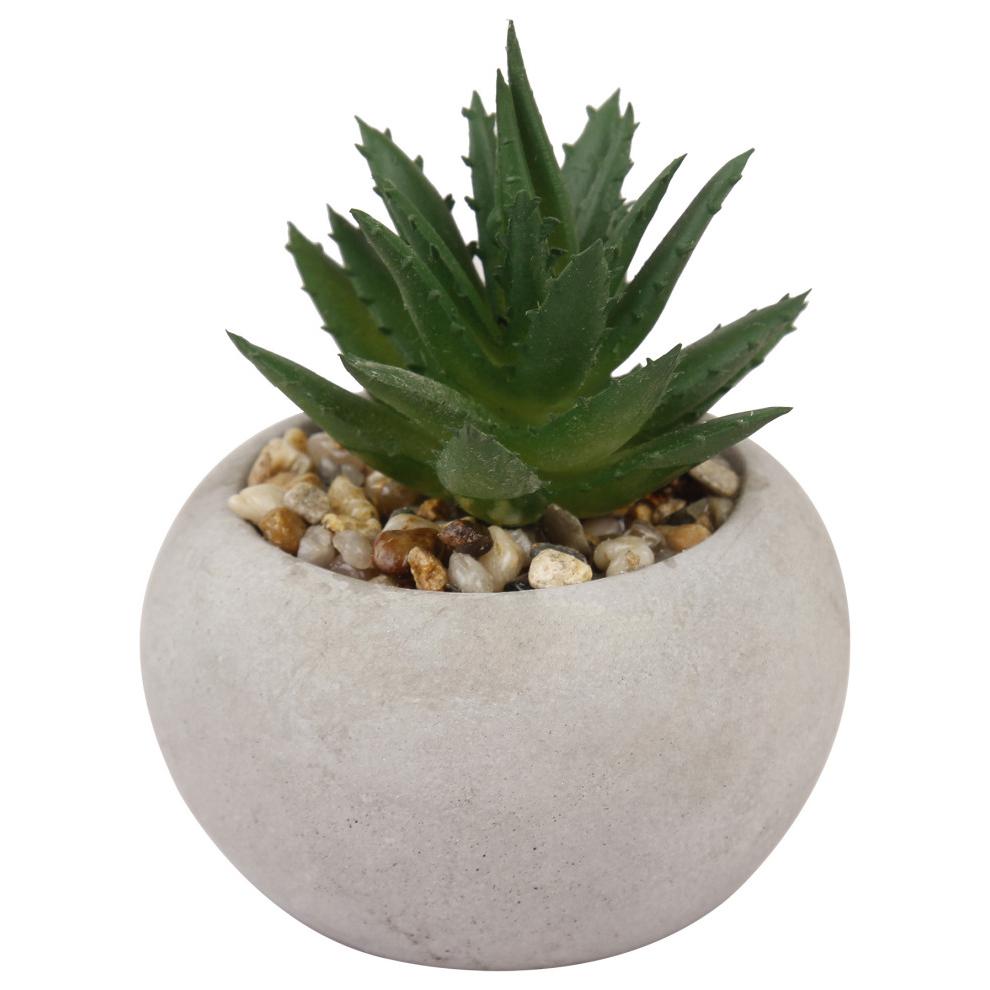 Artificial Mini Potted Succulents Set of 4. Picture 5