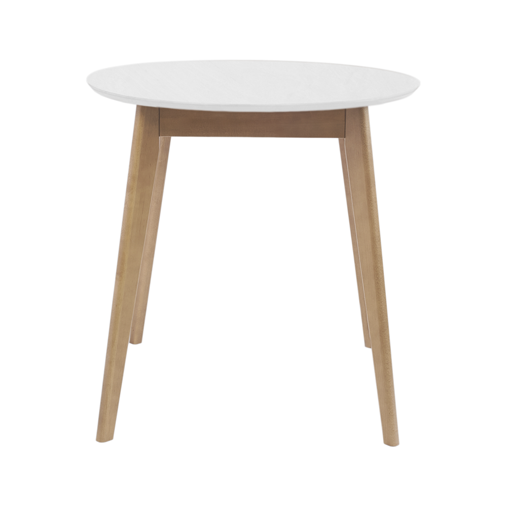 DAIVA CASA Orion 31 inch Round Wooden Dining Table. Picture 2