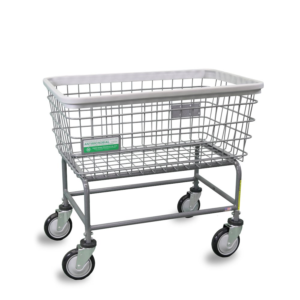 Antimicrobial Large Capacity Laundry Cart. Picture 1