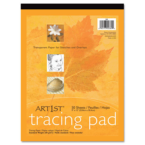 Art1st Parchment Tracing Paper, 16 lb, 14 x 17, White, 50/Pack. Picture 1