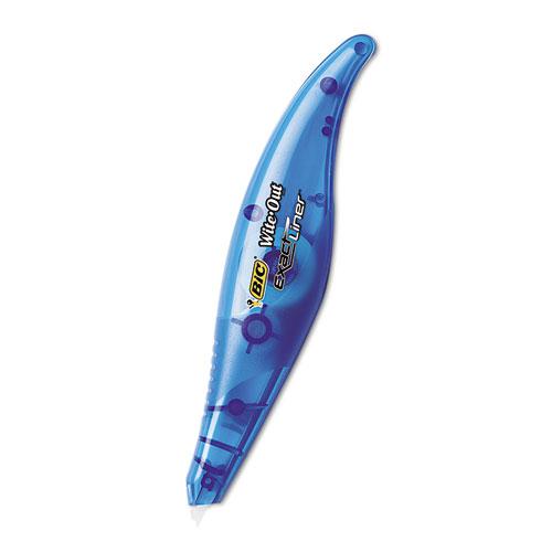 Wite-Out Brand Exact Liner Correction Tape, Non-Refillable, Blue, 1/5" x 236". The main picture.