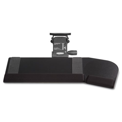 Lever Less Lift N Lock California Keyboard Tray, 28 x 10, Black. The main picture.
