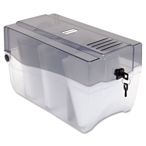 CD/DVD Storage Case, Holds 150 Discs, Clear/Smoke. Picture 6