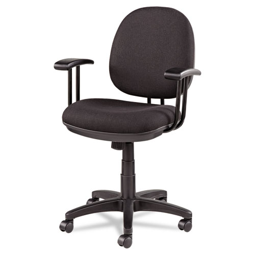 Alera Interval Series Swivel/Tilt Task Chair, Supports Up to 275 lb, 18.42" to 23.46" Seat Height, Black. Picture 9