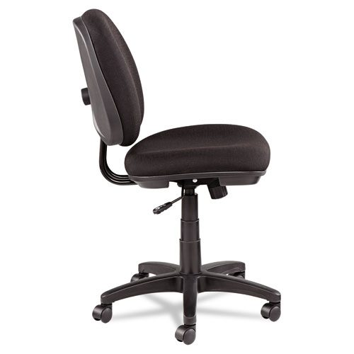 Alera Interval Series Swivel/Tilt Task Chair, Supports Up to 275 lb, 18.42" to 23.46" Seat Height, Black. Picture 10