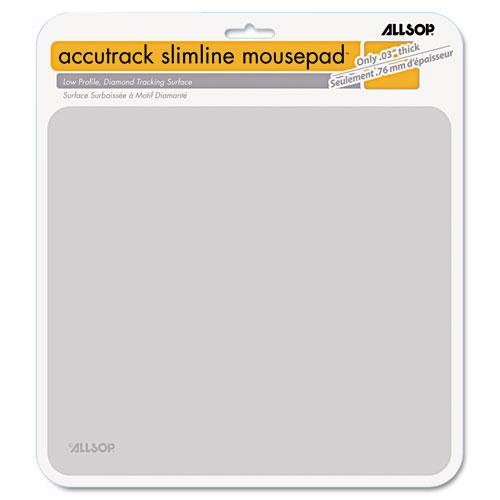 Accutrack Slimline Mouse Pad, 8.75 x 8, Silver. Picture 1