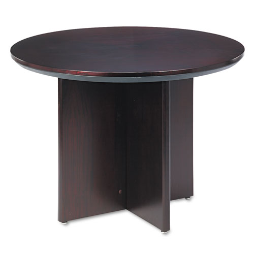 Corsica Conference Series Round Table, 42 dia. x 29-1/2h, Mahogany. Picture 1