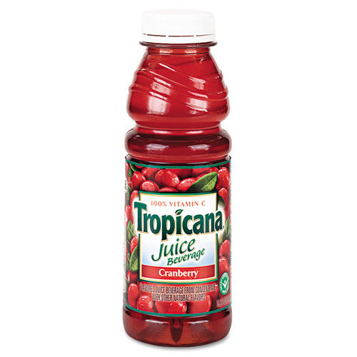 Juice Beverage, Cranberry, 15.2oz Bottle, 12/Carton. Picture 1
