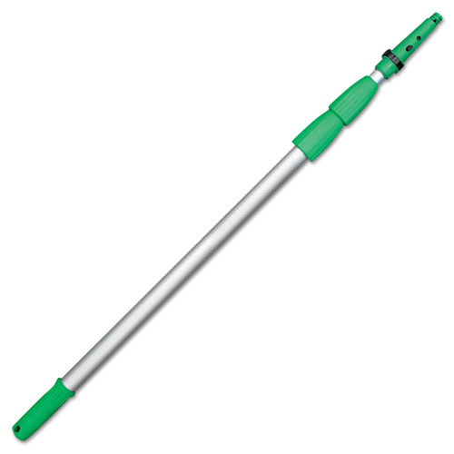 Opti-Loc Extension Pole, 20 ft, Three Sections, Green/Silver. Picture 1