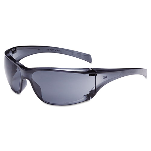 Virtua AP Protective Eyewear, Clear Frame and Gray Lens, 20/Carton. Picture 1