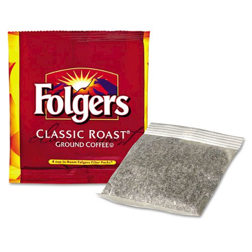 Coffee Filter Packs, Regular, In-Room Lodging, .6oz, 200/Carton. Picture 1