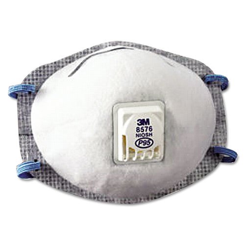 N95 Particulate Respirator, Half Facepiece, Oil Resistant, Fixed Strap. The main picture.