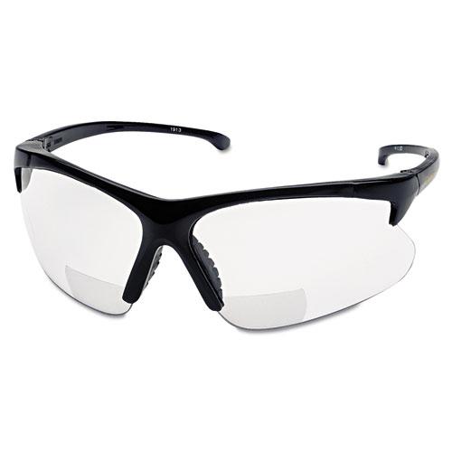 V60 30 06 Reader Safety Eyewear, Black Frame, Clear Lens. Picture 1
