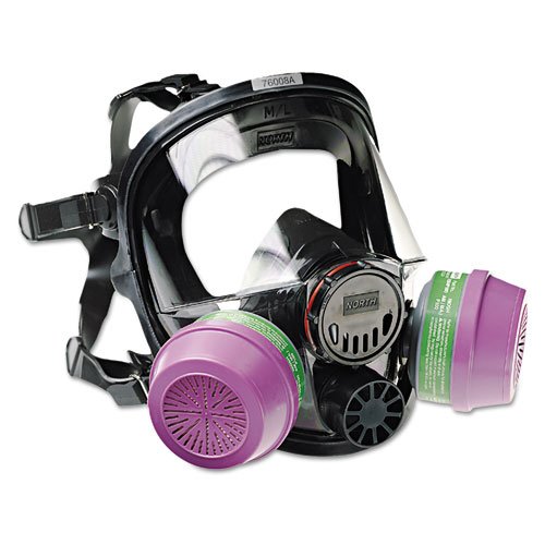 7600 Series Full-Facepiece Respirator Mask, Medium/Large. Picture 1