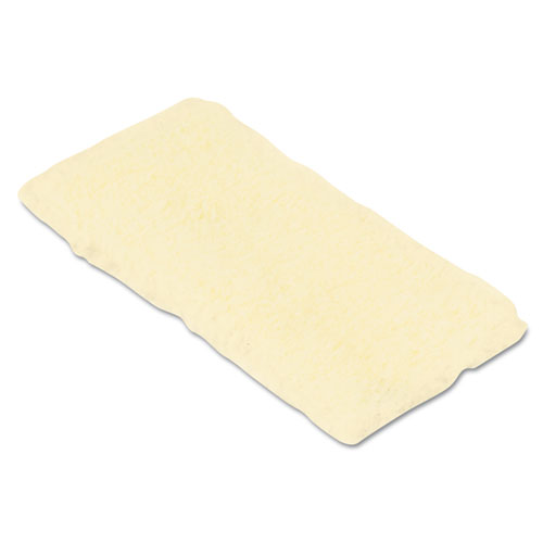 Mop Head, Applicator Refill Pad, Lambswool, 14", White. Picture 1