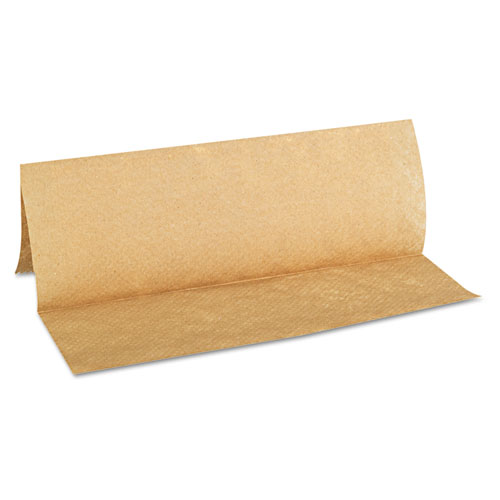 Folded Paper Towels, Multifold, 9 x 9.45, Natural, 250 Towels/Pack, 16 Packs/Carton. Picture 3