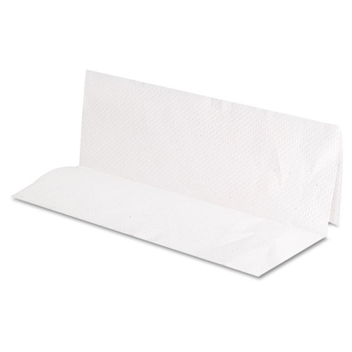 Folded Paper Towels, Multifold, 9 x 9.45, White, 250 Towels/Pack, 16 Packs/Carton. Picture 2