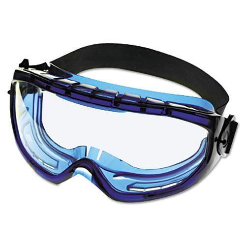 V80 Monogoggle XTR, Blue Frame, Clear Lens. Picture 1