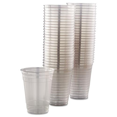 Ultra Clear PET Cups, 16 oz, Squat, 50/Bag, 20 Bags/Carton. Picture 2
