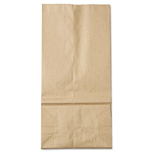 Grocery Paper Bags, 40 lb Capacity, #16, 7.75" x 4.81" x 16", Kraft, 500 Bags. Picture 2