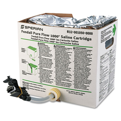 Fendall Saline Cartridge Refill Set for Pure Flow 1000, 3.5 gal, 2/Set, 1 Set/Carton. Picture 1