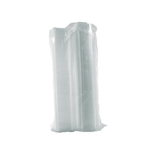 ClearPac SafeSeal Tamper-Resistant/Evident Containers, Flat Lid, 16 oz, 4.9 x 2.5 x 5.5, Clear, Plastic, 100/Bag, 2 Bags/CT. Picture 2
