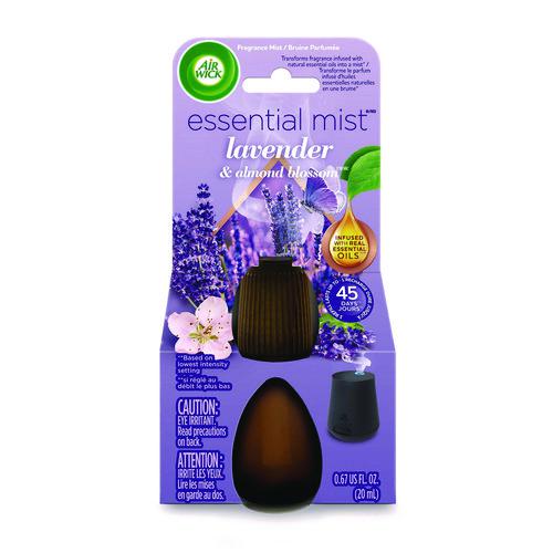 Essential Mist Refill, Lavender and Almond Blossom, 0.67 oz Bottle, 6/Carton. Picture 1