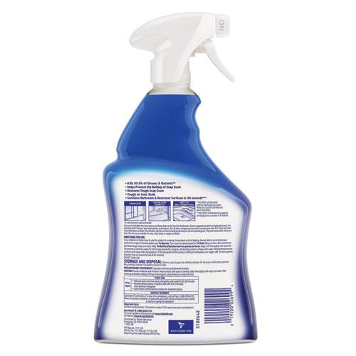 Disinfectant Power Bathroom Foamer, Liquid, Unscented, 32 oz Spray Bottle, 12/Carton. Picture 4