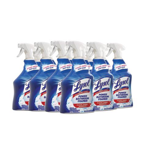 Disinfectant Power Bathroom Foamer, Liquid, Atlantic Fresh, 32 oz Spray Bottle. Picture 4
