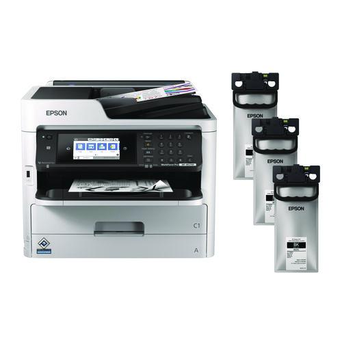 WorkForce Pro WF-M5799 Inkjet Multifunction Printer, Copy/Fax/Print/Scan. Picture 4
