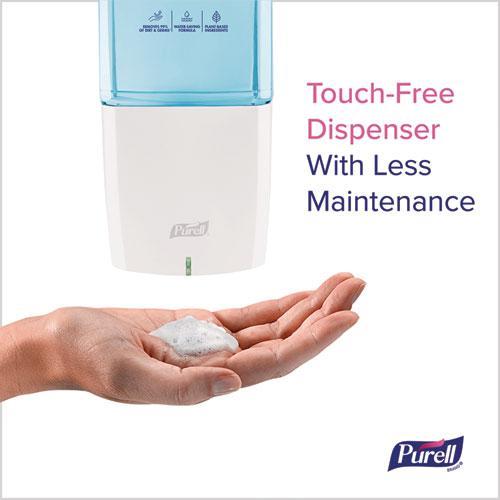 ES10 Automatic Hand Soap Dispenser, 1,200 mL, 4.33 x 3.96 x 10.31, White. Picture 2