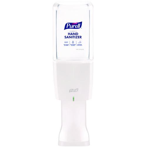 ES10 Automatic Hand Sanitizer Dispenser, 4.33 x 3.96 x 10.31, White. Picture 1