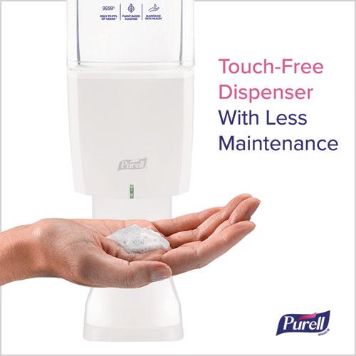 ES10 Automatic Hand Sanitizer Dispenser, 4.33 x 3.96 x 10.31, White. Picture 2