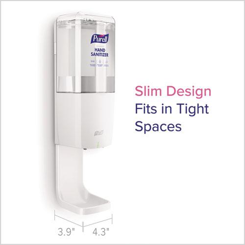 ES10 Automatic Hand Sanitizer Dispenser, 4.33 x 3.96 x 10.31, White. Picture 5