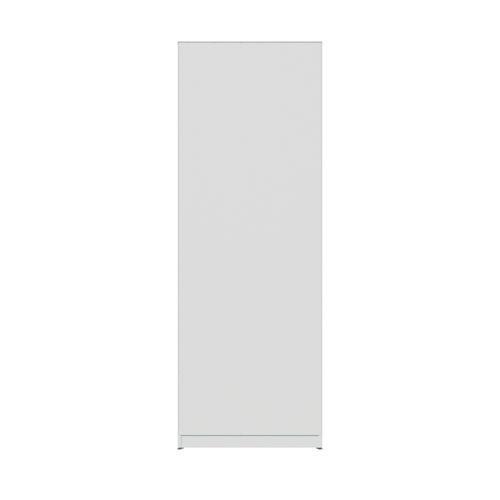 Five-Shelf Bookcase, 27.56" x 11.42" x 77.56", White. Picture 3